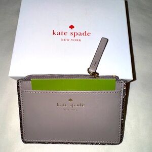 Kate Spade card holder wallet. Like new w/ box!